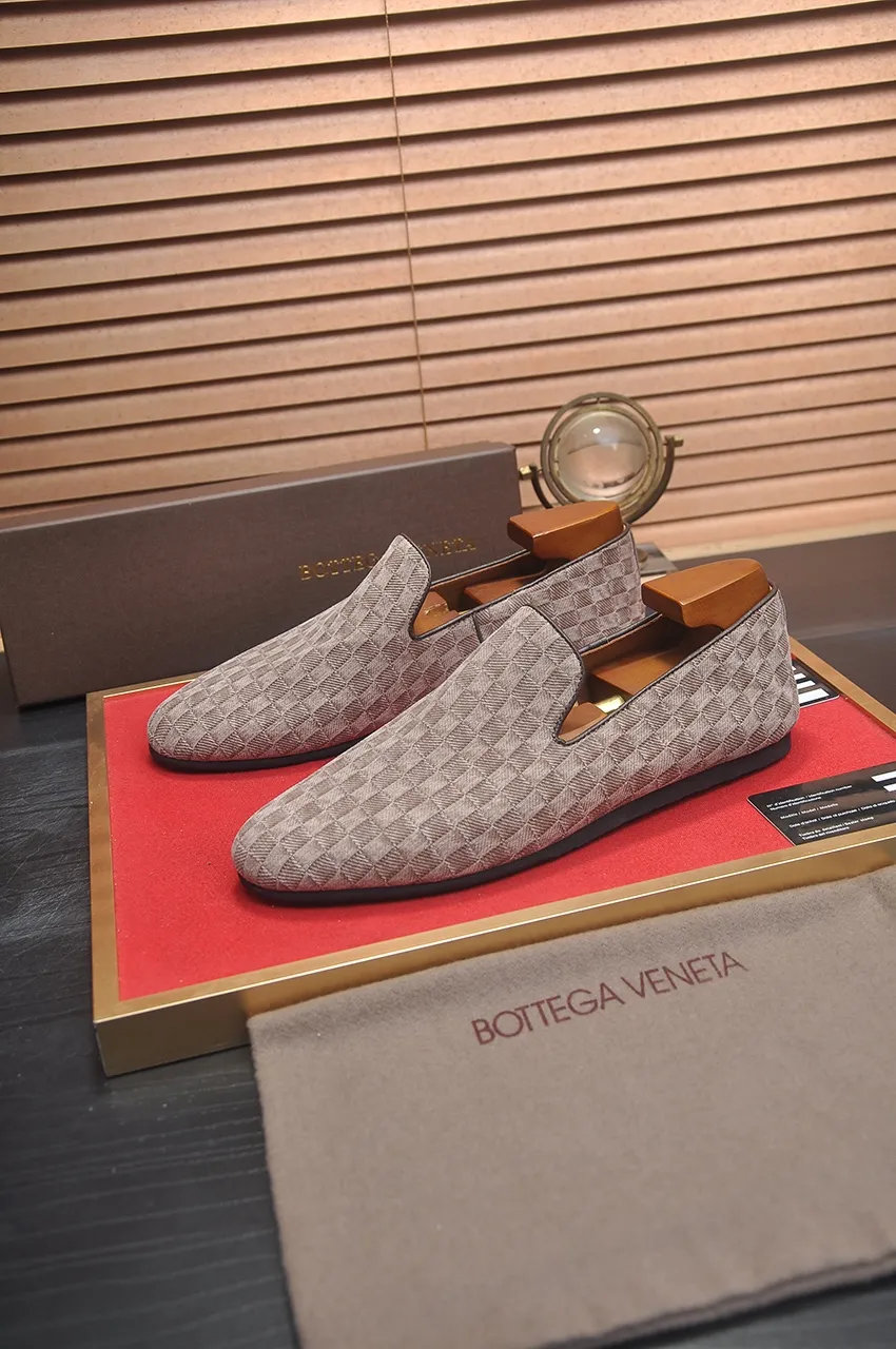 Men's shoes 💰460💶 [Botteg Venetta (BV)] (wallet shoes) exclusive new model official website new model The upper is made of high-quality top calfskin. Delicate feel and flowing luxurious texture. Tailored for refined men to create a noble aura. Delicate and regular Mark hand stitching. Smooth lines. Full sheepskin lining, comfortable to wash sweat. 38-44